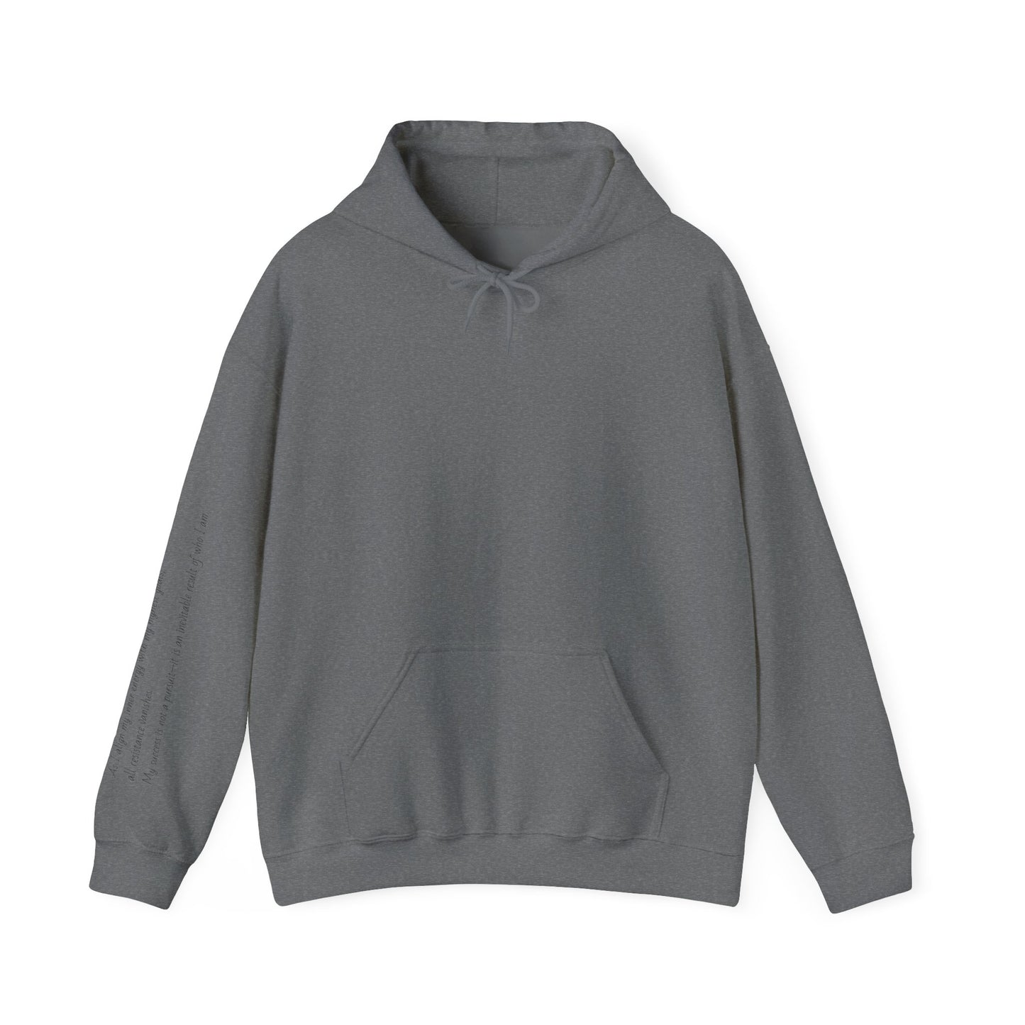 Shifted State Hoodie- Sleeve Print Affirmation