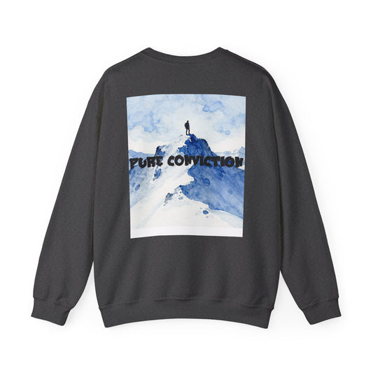 "Pure Conviction” - Heavyweight Sleeve Print Sweatshirt