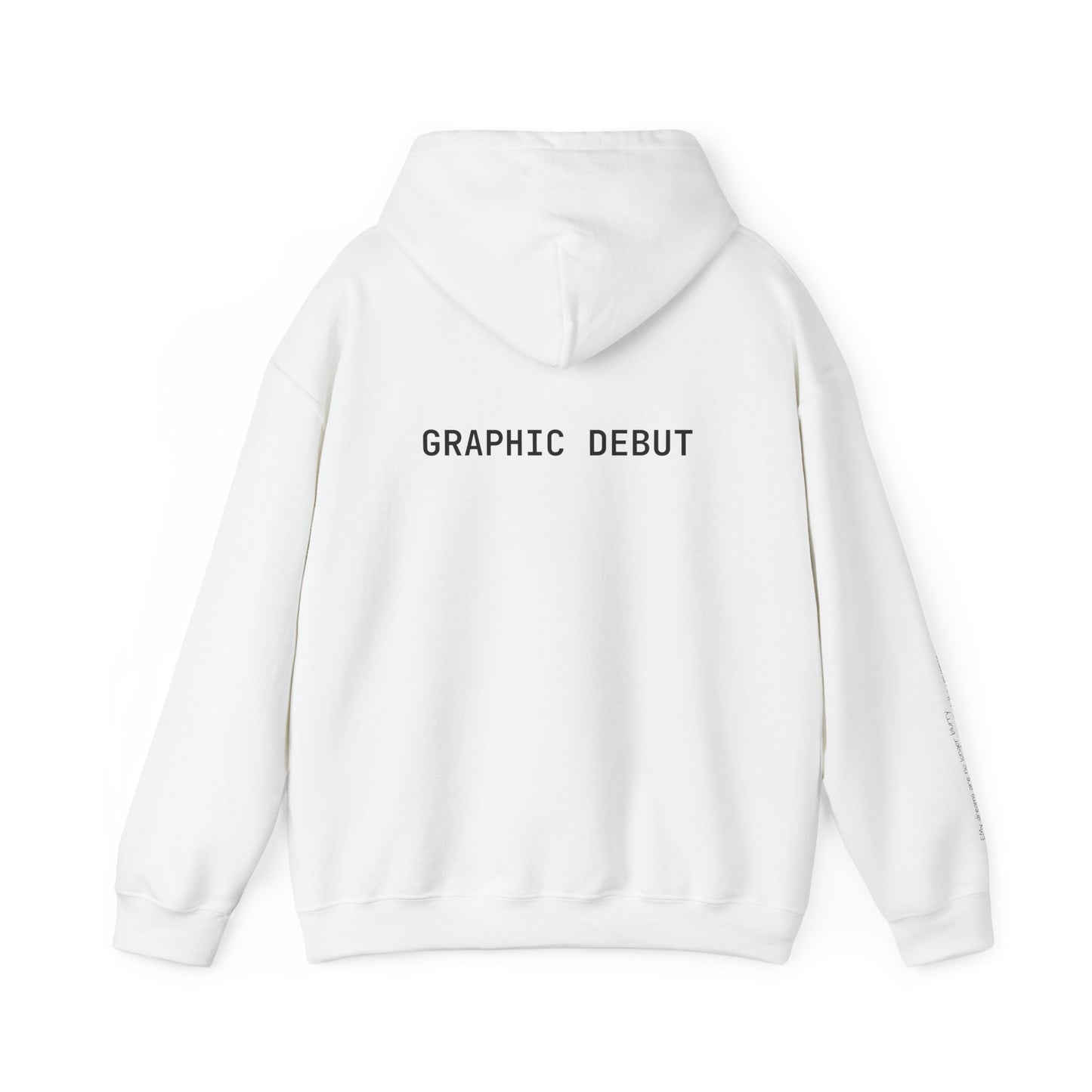 Graphic Debut Sweatshirt — “My dreams are no longer blurry” Sleeve Crew