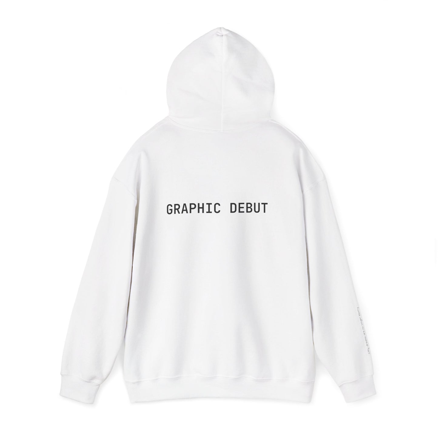 Graphic Debut Sweatshirt — “My dreams are no longer blurry” Sleeve Crew